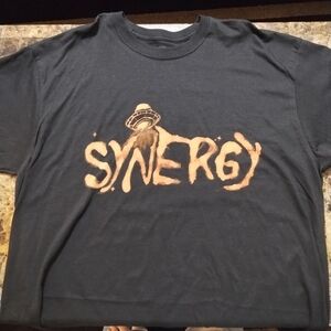 Black "Synergy" Tee